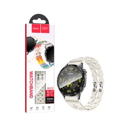 Bracelete de Silicone Hoco WH12 Flexible Fashion Hollow Series iWatch (22mm) Cor da Estrela Bracelete de Silicone Hoco WH12 Flexible Fashion Hollow Series iWatch (22mm) Cor da Estrela